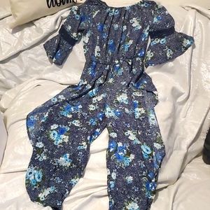 Girls Size Medium Jumpsuit